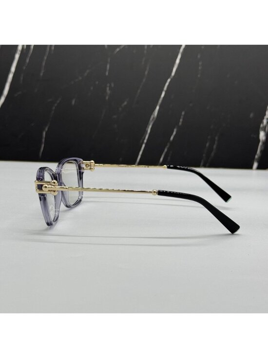 Tiffany & Co TF2266 8405 Gray Gold Cat Eye Women  Eyeglasses Authentic NEW main image 7